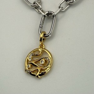 Authentic Pandora ME Snake Talisman Charm 14k Gold Plated - Inner Power