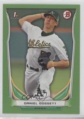 2014 Bowman Draft Green 34/75 Daniel Gossett #DP71 0kz8