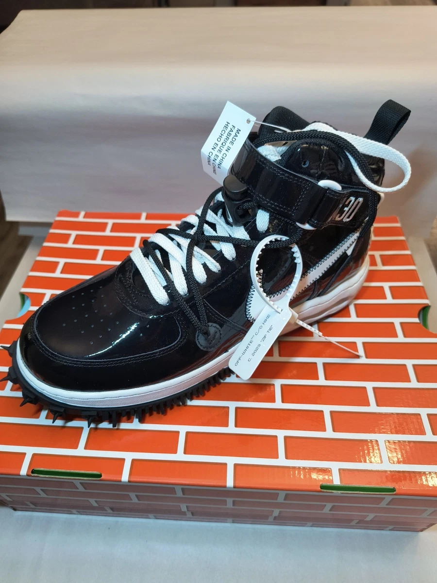 Off-White Air Force 1 Mid Black for sale | eBay
