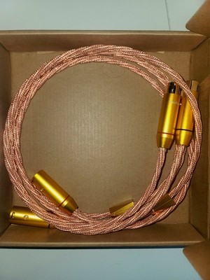 Preffair OCC Copper XLR Cable 1.5M Gold Plated