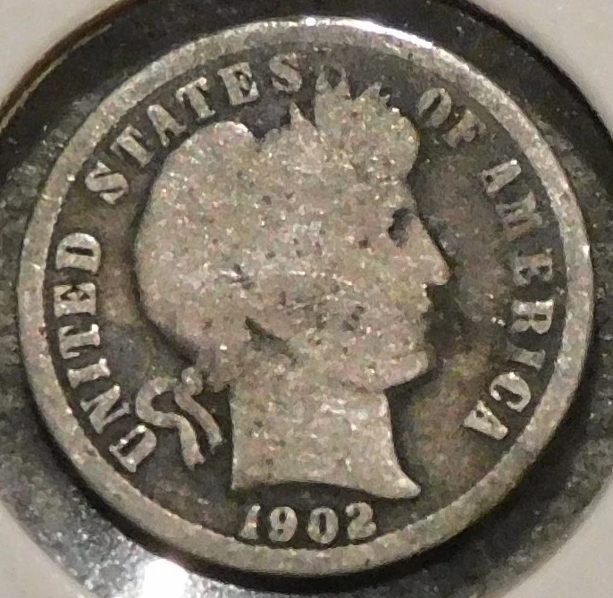 1902 Year Silver Barber Dimes (1892-1916) for sale | eBay