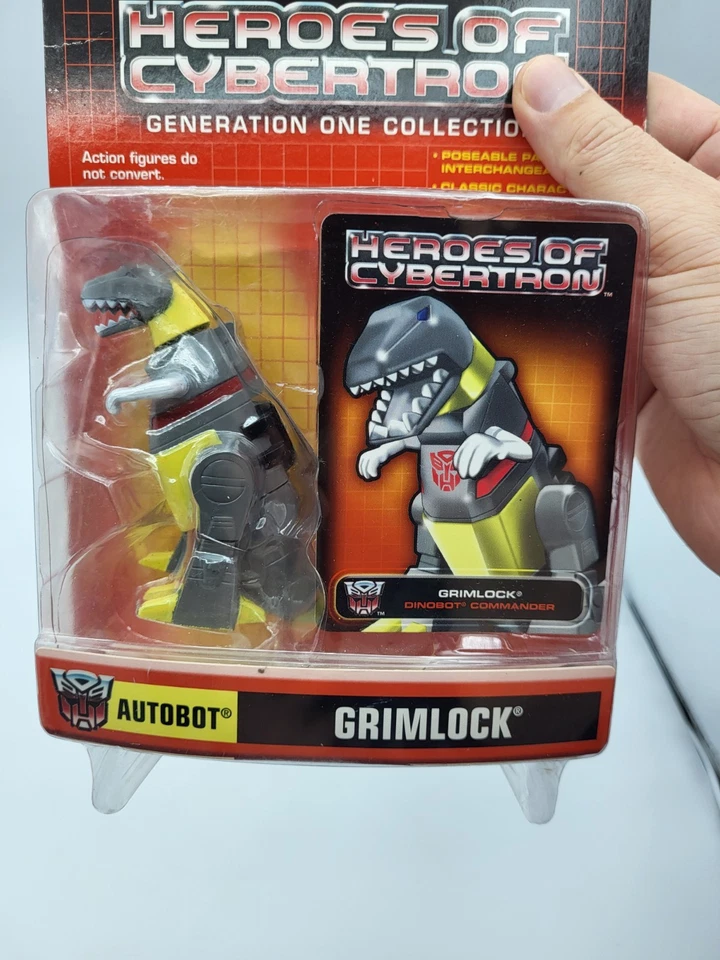 Hasbro TRANSFORMERS Heroes Of Cybertron GEN ONE Collection GRIMLOCK New - Image 2 of 4
