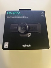 Logitech - MX Brio Ultra HD 4K Video Conference, Gaming and Streaming Webcam