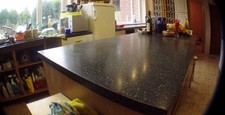 4 x Used Kitchen Work Tops 2m - 3m Straight, Island, L-Shaped and Hob/Sink