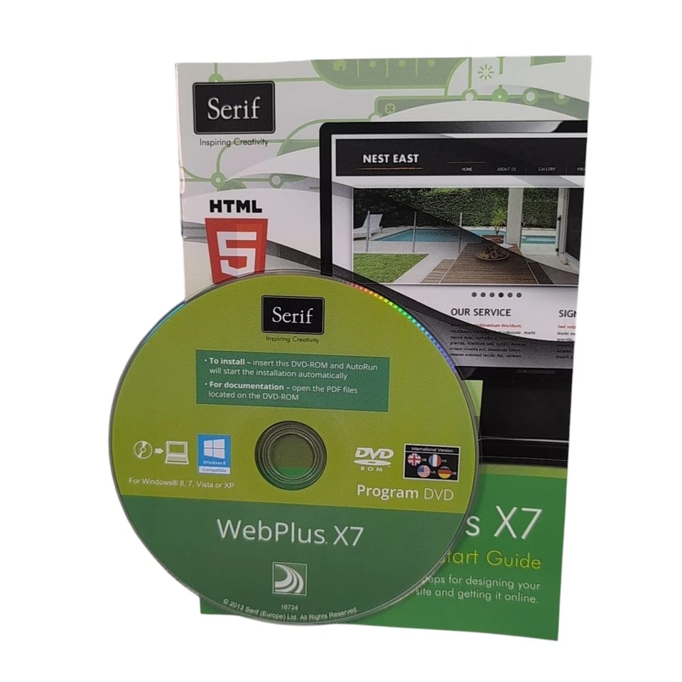 WebPlus X7 PC Software Serif HTML 5 Professional Websites Made Easy - Image 4 of 4
