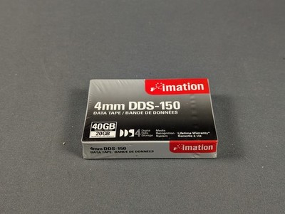 Lot of 3 DDS-4 4mm Data Tape 20GB/40GB DAT DDS4 Imation Dell 150M New Sealed