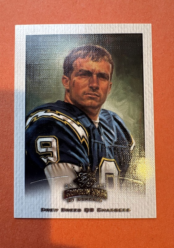 2002 Donruss Gridiron Kings - Drew Brees #79
