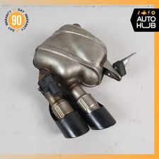 15-18 Porsche Macan 95b Gts Sport Left Side Exhaust Muffler W Valves Oem 46k
