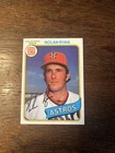1980 Topps Burger King Pitch, Hit & Run - Nolan Ryan #9 Houston Astros MLB Card