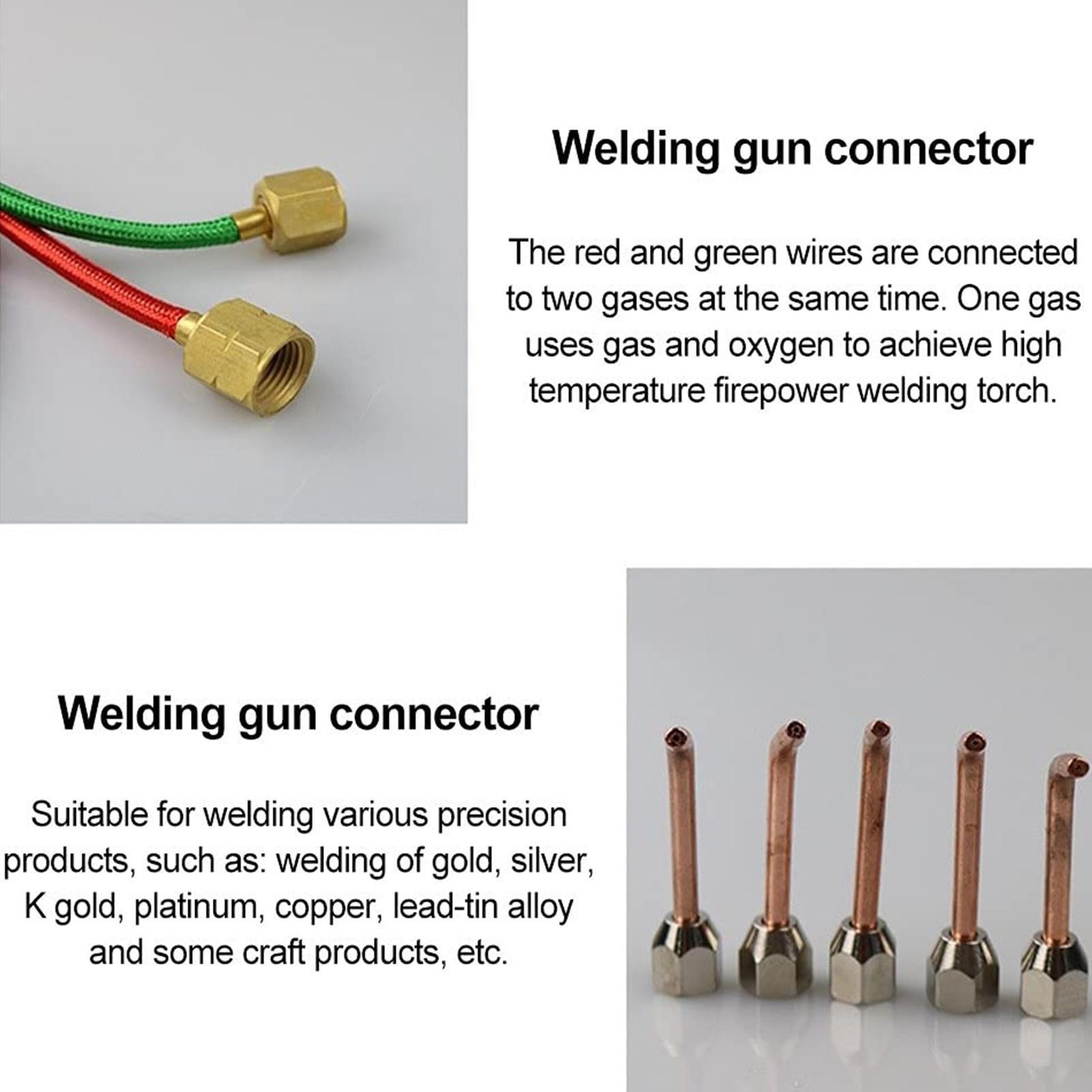 Jewelry Jewelers Liquefied Gas Little Torch Welding Soldering Kit WIth 5Pcs Tips