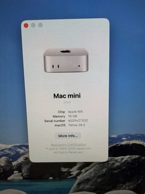 Apple Mac Mini M4 (2024) 16gb/256gb | eBay