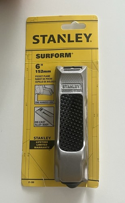 #ad Stanley 6 Inch Surform Pocket Plane 21 399 $10.15