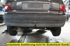 Stoßstange / Stossfänger Hinten Opel Astra F Farbe Graphit-met Z363 Limousine