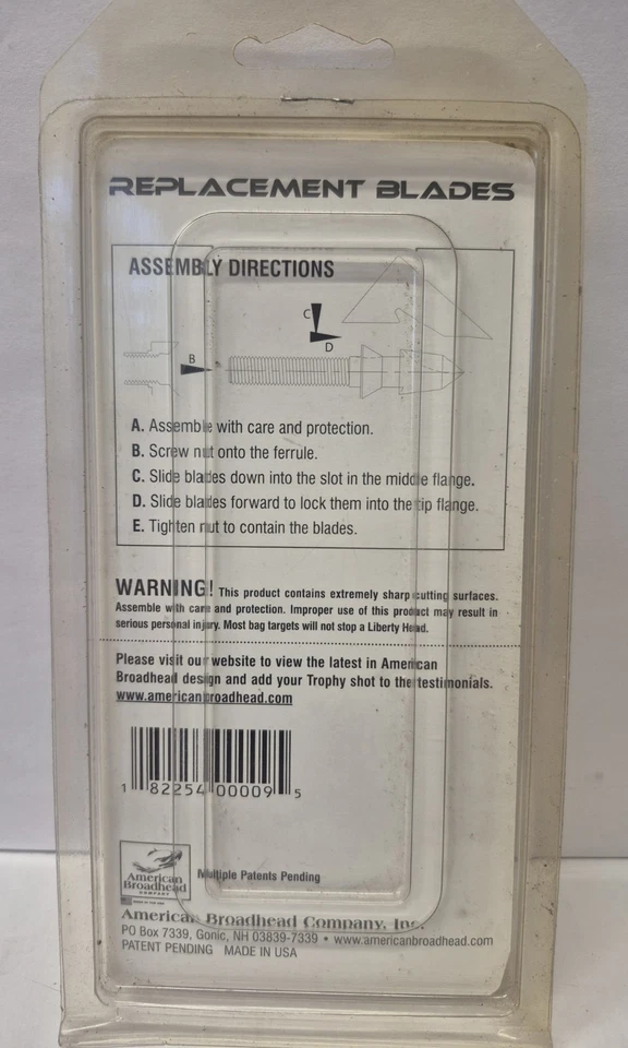 Lâminas de cabeça larga de substituição LIBERTY HEADS 100/125 cabeças de grãos - Imagem 2 de 2