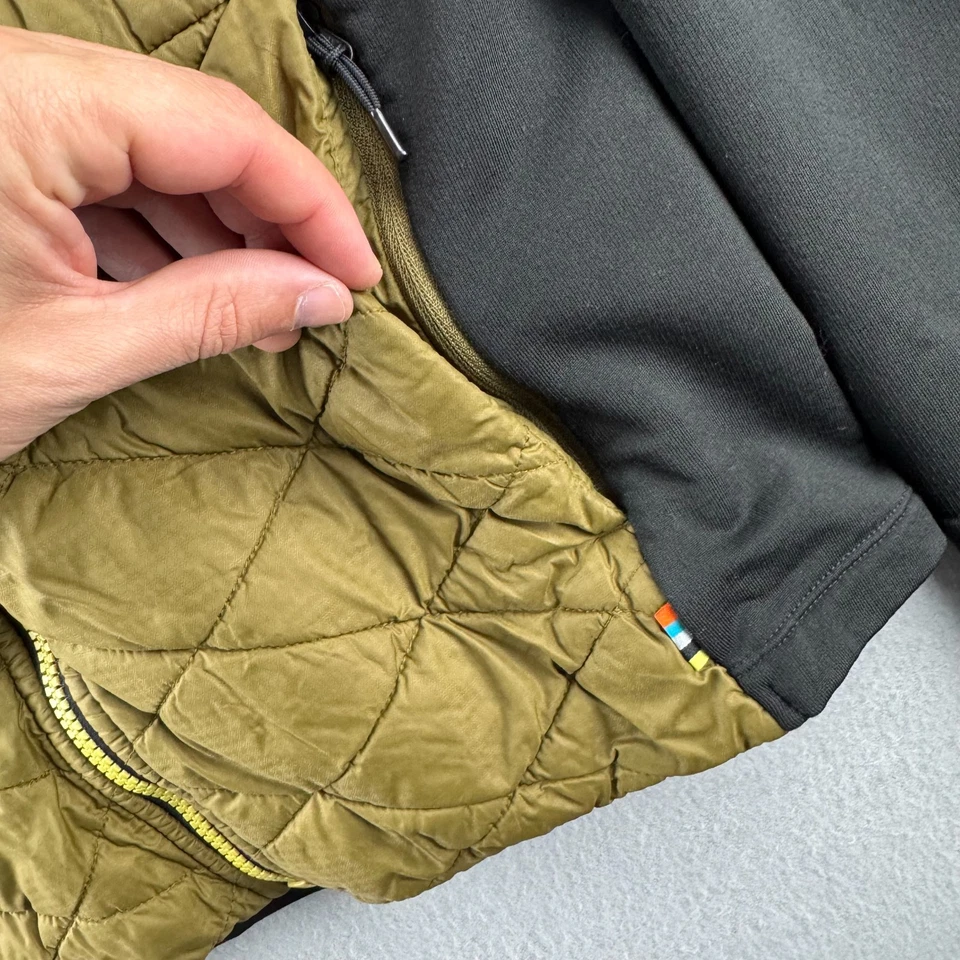 Chaqueta Smartwool Para Hombre Mediana Smartloft 120 Aislada Lana Merino Cremallera Completa Senderismo Foto 4 de 4