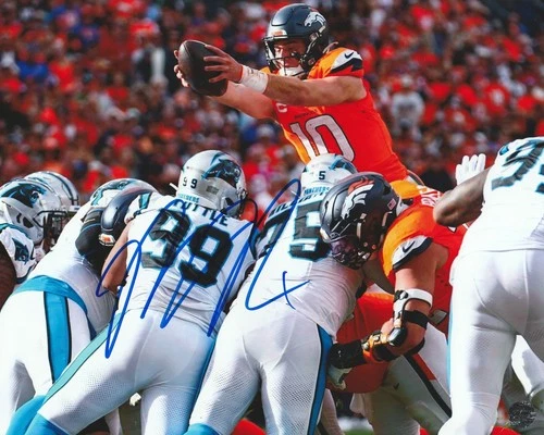 Bo Nix Signed Autographed Denver Broncos 8x10 Photo with COA-Matching Hologram