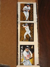 1995 ZENITH COMPLETE BASEBALL 150 Card Set