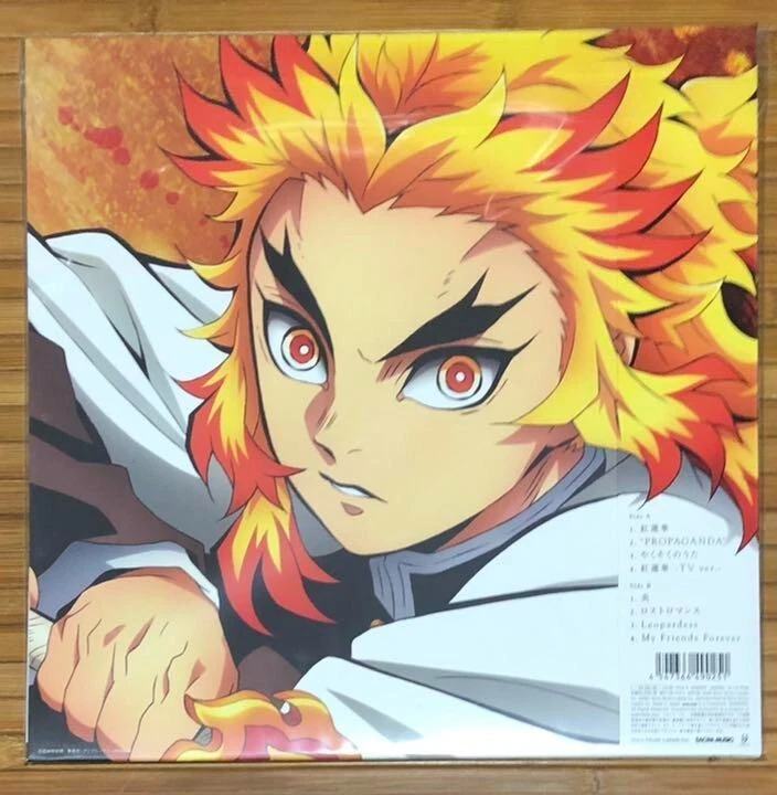 Demon Slayer Kimetsu no Yaiba OP LiSA Gurenge Homura Vinyl Record from Japan New - Image 4 of 4