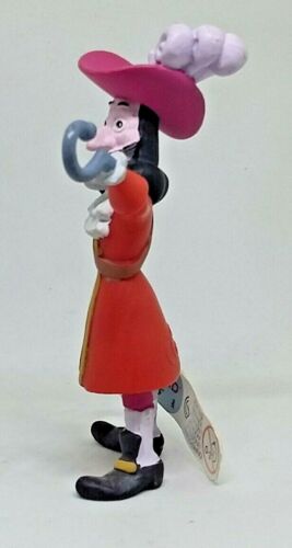 PVC figure Jack and the neverland pirates CAPTAIN HOOK -BULLYLAND New with flag - Picture 4 of 4