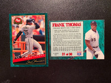 Frank Thomas 1994 Post Baseball CARD #21  Chicago White Sox