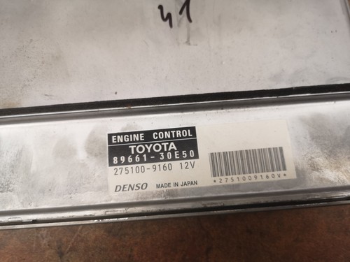 LEXUS GS300 ENGINE CONTROL MODULE UNIT ECU 3.0 PETROL 2006 - 2011 89661-30E50 - Picture 2 of 4