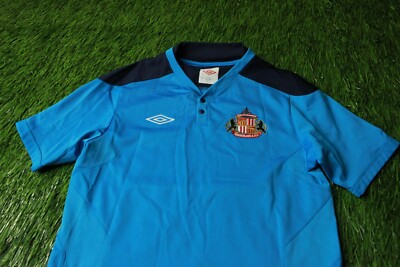 Haut D'entraînement Sunderland 2011/12 Umbro – Bleu – Taille Grand – Occasion