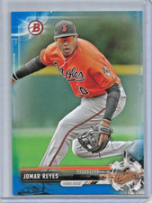 Jomar Reyes 2017 Bowman Paper Blue #034/150