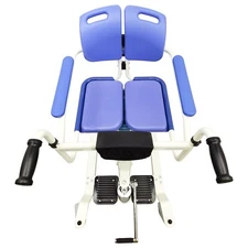 OPEN BOX  330LB Patient Lift Transfer Chair for Elderly/ Disabled with a Bed Pan