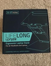 Lifelong Laptop Stand For Desk, Adjustable 11-17in, Ergonomic Riser