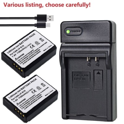 Battery Pack Rebel T6 Canon Charger Battery Or Charger For Canon