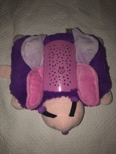 BUTTERFLY Pink Plush DREAM LITES Projection Night Light Baby Child Buddy Lovey