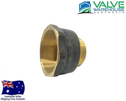 Brass Reducing Adaptor - Female & Male - BSP - 8x6mm(1/4x1/8")- 50x40mm(2x11/2") - Picture 3 of 5