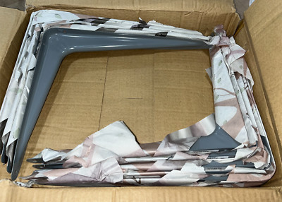 (10-Pack) Ace Hampton Shelf Support Steel Gray 100lb 10'' 5294228