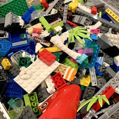 LEGO Lot of 200 Pieces Parts Bricks Random From Huge Bulk