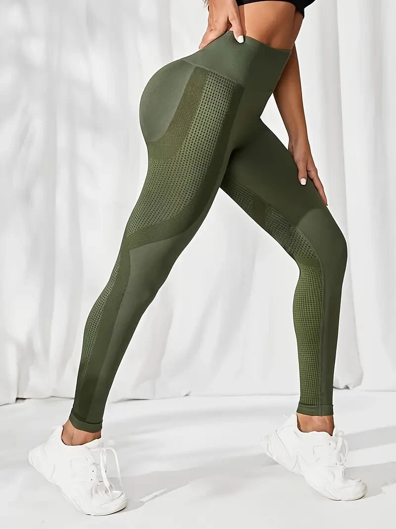 BLONGW Thermo Leggings Damen Gefütterte High Waist