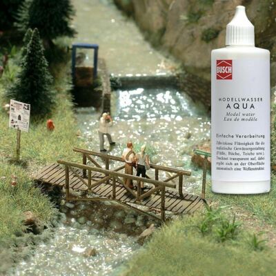 Modellwasser 125 ml Spur OO/HO Landschaft Busch 7589