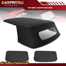 Black Convertible Soft Top for Mini Cooper 20...