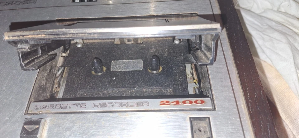 PHILIPS N 2400/19!!VINTAGE!¡¡GRABADORA DE CASETE ESTÉREO Años 70~cable suministrado!! Foto 2 de 4