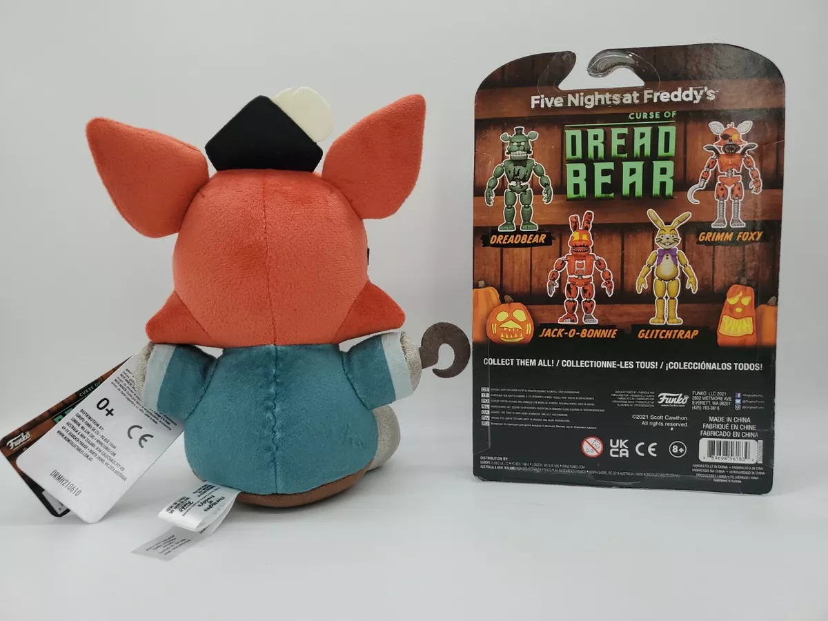 2021 Five Nights At Freddy's FNAF Plush/Figure Set Captain Foxy Exclusive  Dread