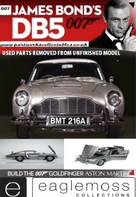 Eaglemoss James Bond DB5 007 Build Used