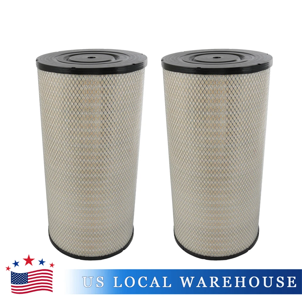 2 X Engine Filter AF25248 For Western Star Peterbilt Kenworth Replaces 46863 - Image 4 of 4