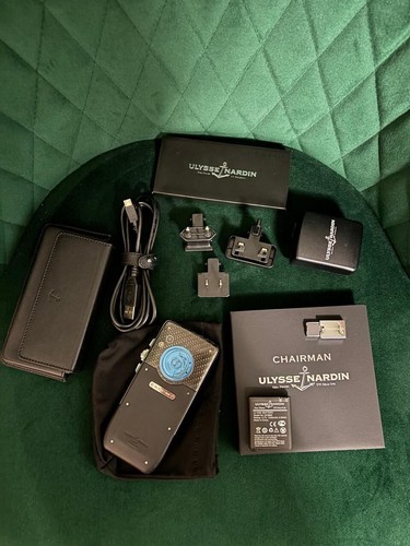 Niezwykle rzadki Ulysse Nardin Chairson Blue NOWY LIMITOWANY luksusowy telefon 19 000 $ jako Vertu - Zdjęcie 2 z 6