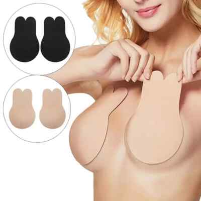 Brustwarzenabdeckung selbstklebend Bruststraffung Push Up unsichtbar BH trägerlos Silikon GB