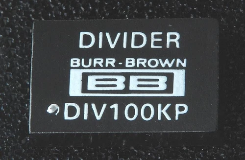 (1) BURR BROWN BB DIV100KP, DIVIDER, 14 PIN DIP