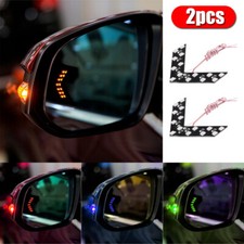 2pcs Car Side Rearview Mirror Arrow 14smd Led Turn Signal Lights Lamp Universal