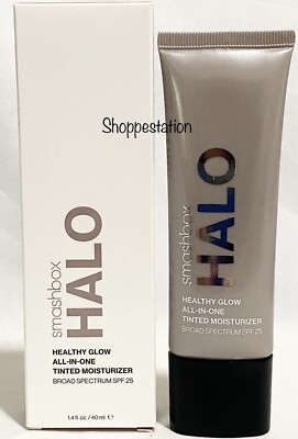 SmashBox Halo Healthy Glow All-In-One Tinted Moisturizer SPF25 Shade FAIR LIGHT