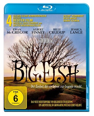 Big Fish (2003)[Blu-ray/Neu/OVP] Tim Burton / Ewan McGregor, Albert Finney, Bill