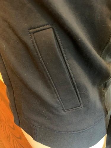 Juicy Couture Navy Blue Full Zip Jacket Back Logo Size XS - Picture 8 of 8