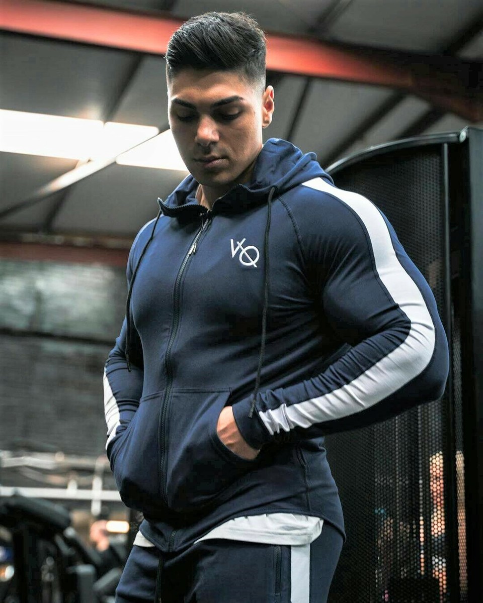 VANQUISH Fitness London 'VQ Strike' Full Zipper Hoodie VANQUISH Fitness London 'VQ Strike' Full Zipper Hoodie