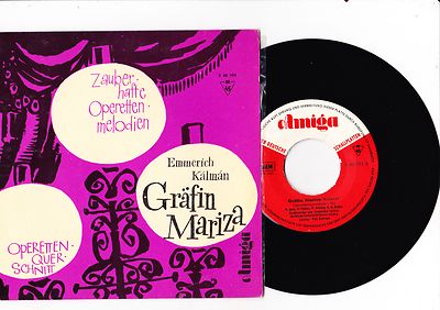 7'' - Gräfin Mariza - Amiga -------